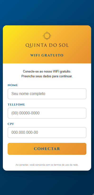 Captive Portal WiFi